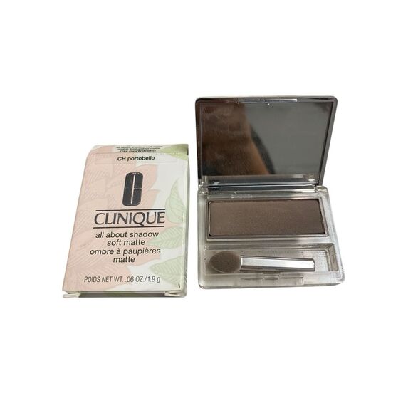 Clinique All About Shadow Soft Matte CH Portobello Single Eyeshadow 1.9g (READ) - Picture 1 of 1